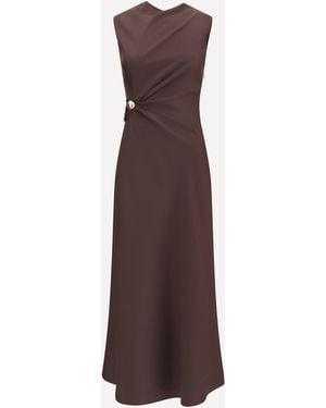 Loulou de Saison Abito Midi - Marrone