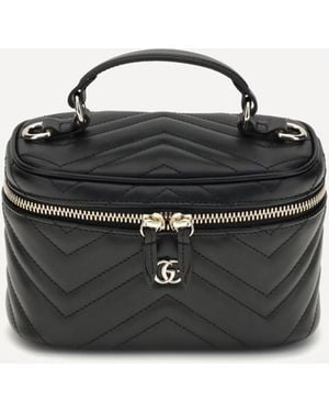 Gucci Vanity Mini Shoulder Bag - Black