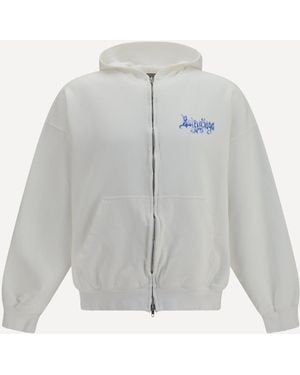 Balenciaga Sketchy Zip Hoodie - White