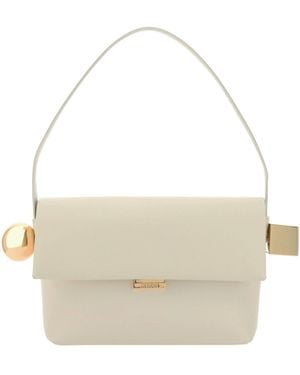 Jacquemus Borsa A Spalla Le Rond Carrè - Bianco