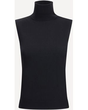 Loro Piana Piuma Knit Top - Black