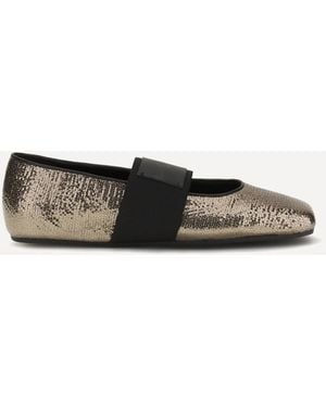 Givenchy Sliced Square Ballerinas - White