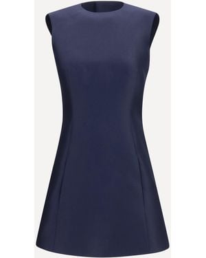 Balenciaga A-Line Mini Dress - Blue