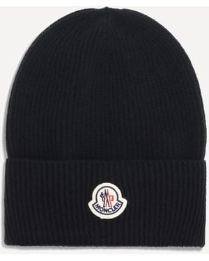 Moncler Wool And Cashmere Hat - Black