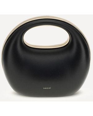 Sacai Rigid Handbag - Black