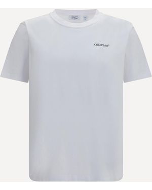 Off-White c/o Virgil Abloh Small Bookish T-Shirt - White