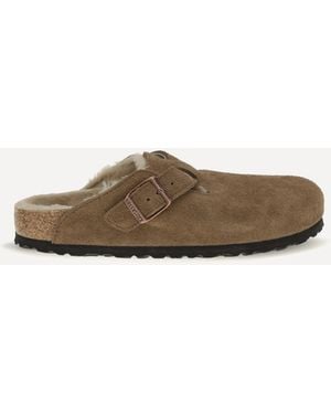 Birkenstock Boston Shearling Mules - Multicolor