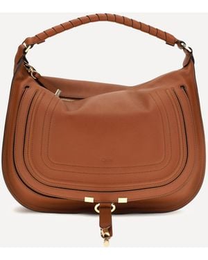 Chloé Marcie Shoulder Bag - Brown