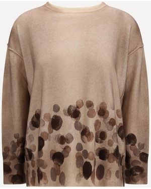 Verybusy Fianchetti Crew-Neck Jumper - Natural