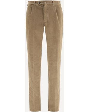 Germano Corduroy Trousers - Natural