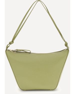 Loewe Hammock Hobo Mini Shoulder Bag - Green