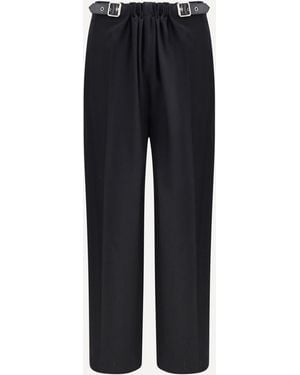 Loewe Tailored Wool Pants - Blue