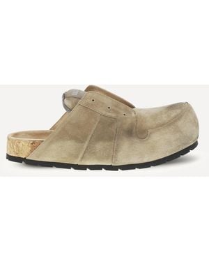 Balenciaga Dumbo Mules - Natural