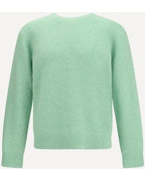 sunflower Yak And Alpaca-Blend Sweater - Green
