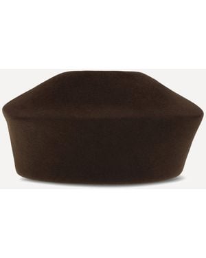 Loro Piana Carys Fur Hat - Brown