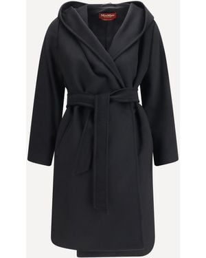 Max Mara Cappotto A Vestaglia - Nero