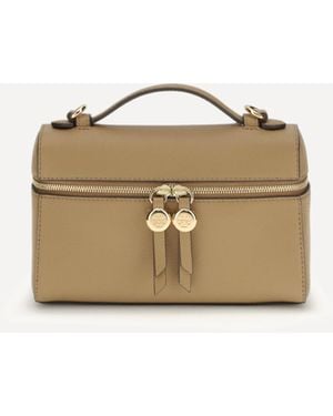 Tory Burch Romy Slim Top Handle Bag - Natural