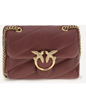 Pinko Love Baby Shoulder Bag - Purple