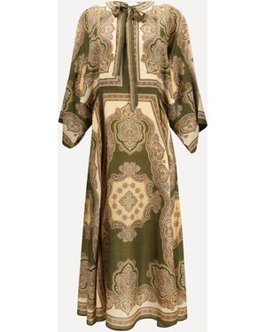Zimmermann Mahon Tunic Dress - Metallic