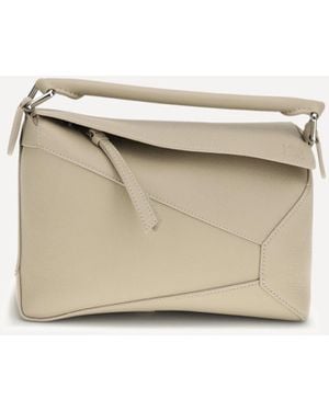 Loewe Puzzle Small Handbag - Natural