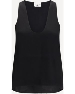 Sa Su Phi Sleevless Top - Black