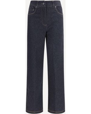 Max Mara Pure Ribes Trousers - Blue