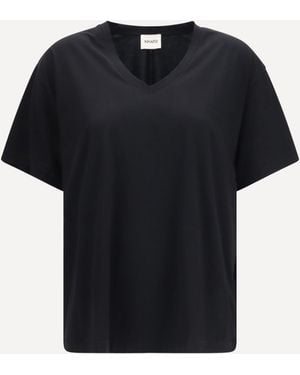 KHAITE Linda T-Shirt - Black