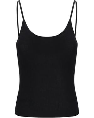 Chloé Top A Costine - Nero