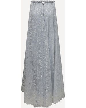 Zimmermann Carousel Metallic Twist Dress - Grey