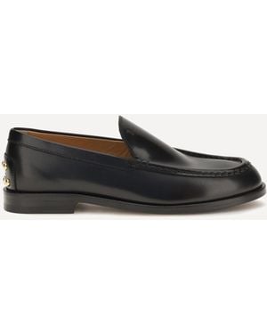 Tod's Gommino Leather Loafers - White