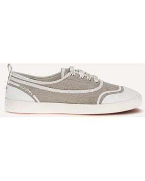 CAREL PARIS Canvas Trainers - White