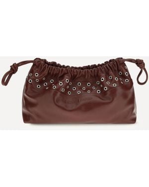Pierre Hardy Double Clutch With Eyelets - Brown