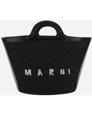 Marni Tropicalia Bucket Bag - Black