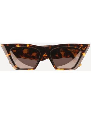 Phoebe Philo Occhiali Da Sole Peak - Marrone