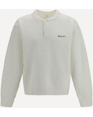 Axel Arigato Tag Crewneck Sweater - White