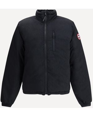 Canada Goose Double-Slider Zipper Lodge Jacket - Blue