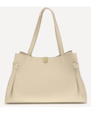 Yuzefi Large Gyoza Shoulder Bag - Natural