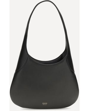 KHAITE Small Joan Hobo Shoulder Bag - Black
