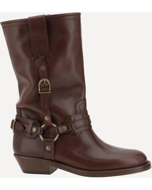 Isabel Marant Stivali Heiko - Marrone