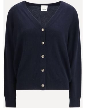 Allude Cashmere Cardigan - Blue