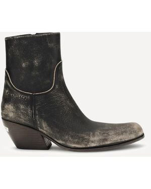 Balenciaga Memphis Ankle Boots - Black