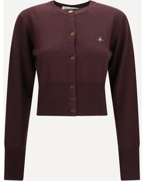 Vivienne Westwood Cardigan Bea Corto - Rosso