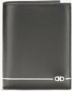 Ferragamo Gancini Bifold Wallet - Grey