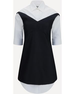 Balenciaga Hybrid Shirt Dress - Black