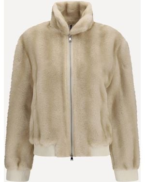 S.w.o.r.d 6.6.44 Sword 6.6.Faux Fur Jacket - Natural