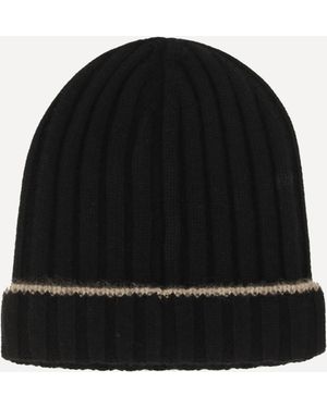 Brunello Cucinelli Beanie Hat - Black