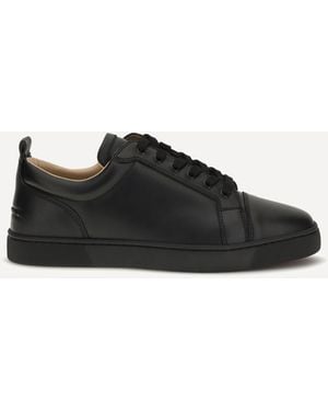 Christian Louboutin Louis Junior Flat Trainers - Black