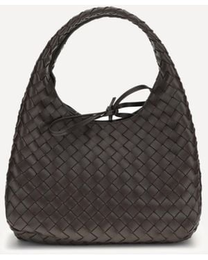 Bottega Veneta Campana Shoulder Bag - Black