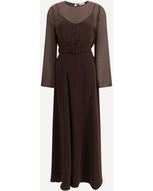 P.A.R.O.S.H. Dresses - Brown