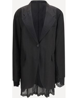 Our Legacy Blazer Monopetto Reversible Drip - Nero